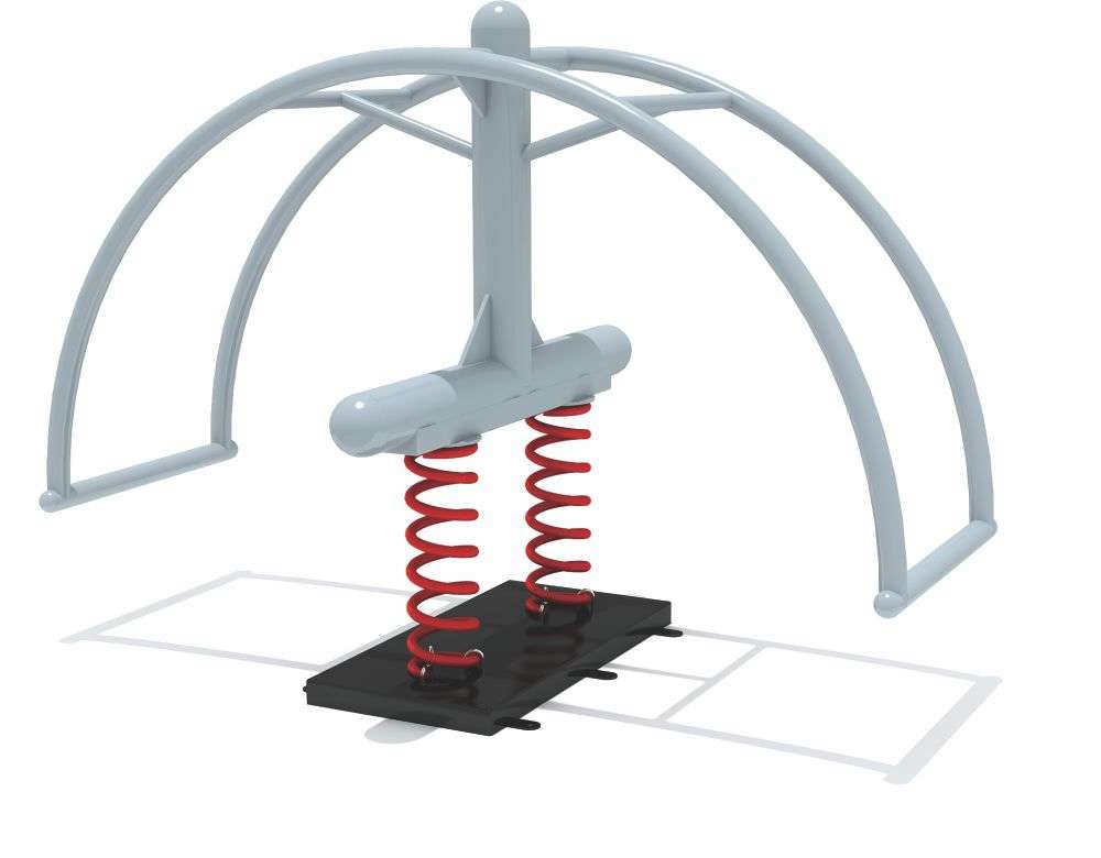 弹簧跷跷板 半圆站立跷跷